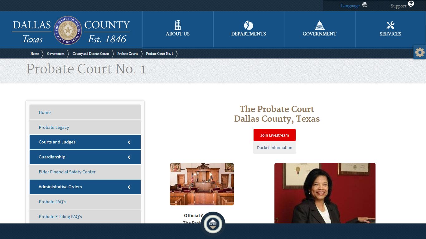 Probate Court No. 1 - Dallas County