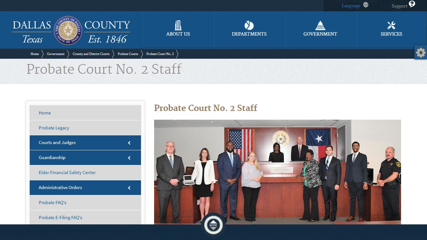 Probate Court No. 2 Staff - dallascounty.org